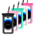 Floating mobile phone waterproof bag for swimming drifting outdoor beach camping water park